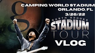 Garth Brooks  The Stadium Tour  Camping World Stadium Orlando Florida 32622 Full Vlog Merch [upl. by Bishop595]