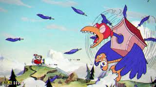 CUPHEAD quotAviary Actionquot Level Bird boss1080p60fps [upl. by Volny383]