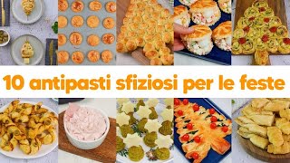 10 antipasti sfiziosi per Natale facili e veloci [upl. by Enisamoht]