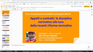 Appalti e contratti nella PA  presentazione SLIDES 22 giugno 2019 [upl. by Elana]