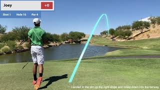 Wolf Creek Golf Club Course Playthrough in Mesquite Nevada [upl. by Eolc]