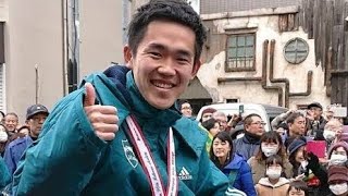 ２０年箱根駅伝優勝の青学大キャプテン鈴木塁人がＧＭＯに移籍 Tokyo prince [upl. by Wende]