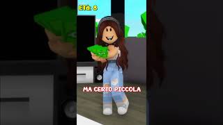 LEI HA SOLO 10 ANNI DI VITA roblox shorts robloxshorts [upl. by Baron]