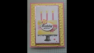 Cake Fancy birthday card [upl. by Bahe]