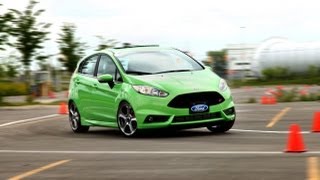 Ford Fiesta ST hatchback 2013 review  CarBuyer [upl. by Ennayk]