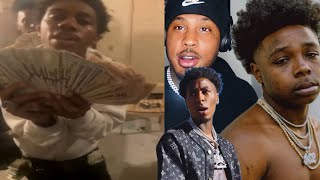 LIL RYE SAYS NBA YOUNGBOY GAS ANTI DA MENACE UP Li Rye  Overkill Anti Da Menace DISS REACTION [upl. by Berkin]