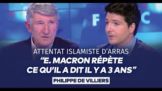 Philippe de Villiers  quotArras  Macron utilise trop ChatGPT il répète ce qu’il a dit il y a 3 ansquot [upl. by Eintrok246]