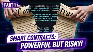 Smart Contracts Explained No Middlemen Just Blockchain 🔥 Part 1 [upl. by Gnim]