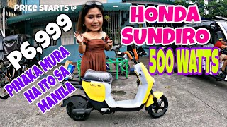 HONDA SUNDIRO TODO NA ITO P6999 EBIKE 500 WATTS MOTOR [upl. by Kline677]