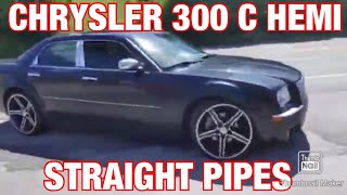 2006 Chrysler 300 C DUAL EXHAUST w STRAIGHT PIPES [upl. by Kathie]