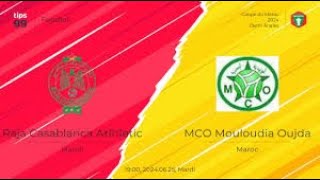 بث مباشر مباراة الرجاء الرياضي و نادي مولودية وجدة RCA vs MCO [upl. by Akined]