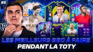 LES MEILLEURS SBCS A FAIRE PENDANT LA TOTY SUR FIFA 23  MANE XABI ALONSO POGBA MBAPPE [upl. by Dudden94]