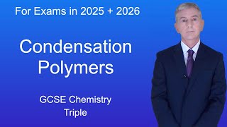 GCSE Chemistry Revision quotCondensation Polymersquot Triple [upl. by Anivid544]