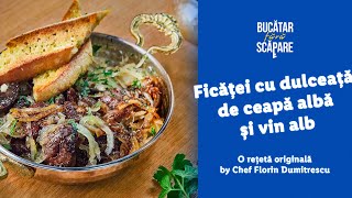 Ficatei de pui cu dulceata de ceapa si vin • Chef Florin Dumitrescu [upl. by Boar585]