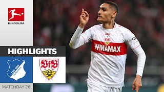 60 Goals for the Season VfB Unstoppable  HoffenheimStuttgart 03  Highlights  MD 29BL 2324 [upl. by Nailij]