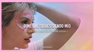 Taylor Swift  Afterglow  Español  Lyrics [upl. by Anieral]