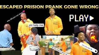 Escaped prison prank gone Wrong Must watch REACTION VIDEO southafrica Influencers 🇿🇦✅️💯 [upl. by Elamrej]