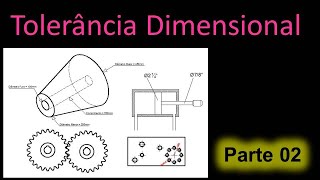 Tolerância Dimensional Avaliação Eixo  P2 [upl. by Isteb]