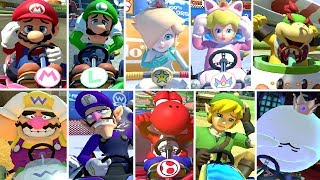 Mario Kart 8 Deluxe  All Characters Losing Animations [upl. by Avevoneg194]