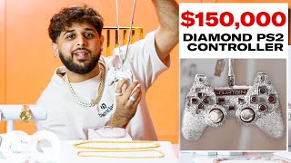 Celebrity Jeweler Leo Khusro Shows Off His Insane Jewelry Collection  On the Rocks  GQ [upl. by Navnod]