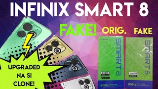 INFINIX SMART 8 CLONE COPY UV ORIGINAL [upl. by Soutor]