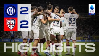 HIGHLIGHTS  InterCagliari 22  Serie A TIM [upl. by Nnylarac918]