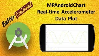 Working Code Oct 2019  Real Time Accelerometer Data Plot in Android using MPAndroidChart Library [upl. by Adiela]