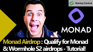 MONAD amp WORMHOLE AIRDROPS Complete Guide to Qualify by Staking W Tokens [upl. by Aidnahs]