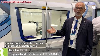 Rectifieuse cylindrique avec chargeur robotisé et mesure intégrée Studer S31 [upl. by Murage113]