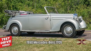 1950 MercedesBenz S170 Cabriolet  SOLD [upl. by Anibor430]