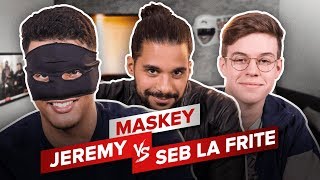 SEB LA FRITE vs JEREMY NADEAU  MASKEY – Ptit Delire Show [upl. by Kirat]