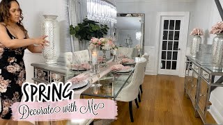 DECORATE WITH ME  DINING ROOM DECOR  UPDATES  SPRING 2020 [upl. by Best583]