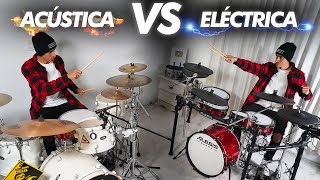 Baterías Acústica VS Eléctrica  ¿Cuál es mejor [upl. by Akener]