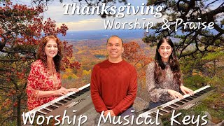 Thanksgiving Worship Medley  Worship Musical Keys [upl. by Tammie]