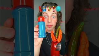 Devils chamoy pickel mukbang chamoypickle challenge food shorts [upl. by Nicolis]