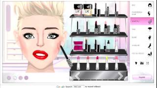 Miley Cyrus Makeup Tutorial Stardoll by YellowElizabeth [upl. by Joletta]