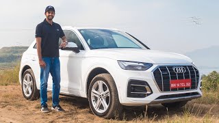 Audi Q5 Facelift  Comfortable But Still No Hybrid Tech  Faisal Khan [upl. by Lirret]