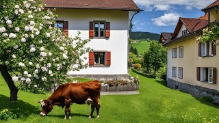 Switzerland Countryside Life  Swiss Farm House  Kanton Thurgau [upl. by Miksen803]