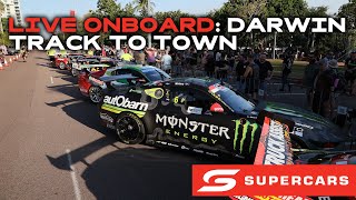 LIVE Ride onboard with Cam Waters through Darwin  Darwin Triple Crown 2024 [upl. by Llenrod]