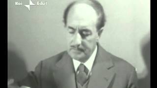 INTERVISTA A SALVATORE QUASIMODO 1959 [upl. by Lowenstern]