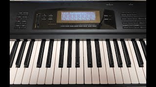 KORG 01WFD PROG bank A demoafter OH no talking [upl. by Anatak]