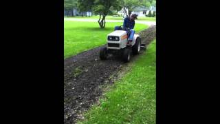 MTD 995 grading a driveway [upl. by Randal]