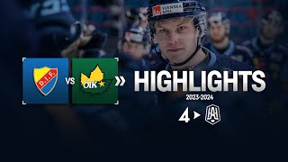 Djurgården vs Östersund  Highlights 63 [upl. by Inan]