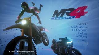 Moto Racer 4 تجربة لعبة مجنونة [upl. by Anicnarf]