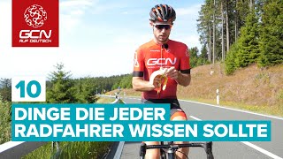 10 Dinge die jeder Radfahrer wissen sollte [upl. by Freud437]