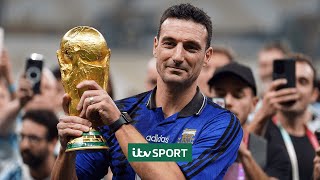 Lionel Scalonis Live Reaction to Argentinas World Cup Final Penalty Shootout Victory  ITV Sport [upl. by Dekeles]