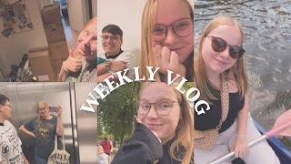 ✨weekly vlog✨ mit dem Kanu auf der AlsterBurger to BoatUmzugsvorbereitungenFlohmarktArzt Termin [upl. by Aynotal]