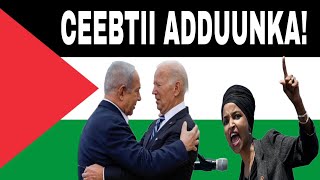 HAMAS ISRAEL WAR  ILHAN OMAR FALASTIIN WAA MUQADAS [upl. by Rosel968]