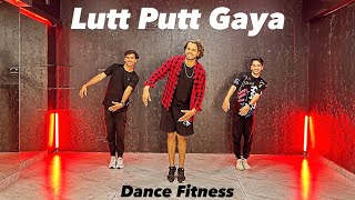 Lutt Putt Gaya  Dunki  SRK  Dance Fitness  Bollyfit ajdancefit luttputtgaya dunki srk [upl. by Kim]