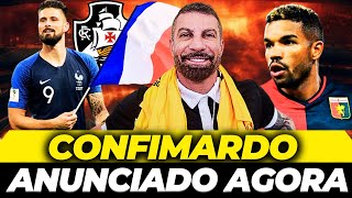 🚨SURPRESA BOMBANDO NEGÓCIO FECHADO GIROUD É DO VASCO E PEDRINHO ENCERRAR CONTRATO DA 777 DO VASCO [upl. by Eichman]